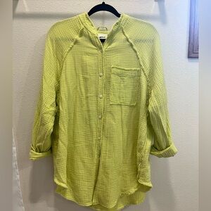 Green aerie swim coverup!!